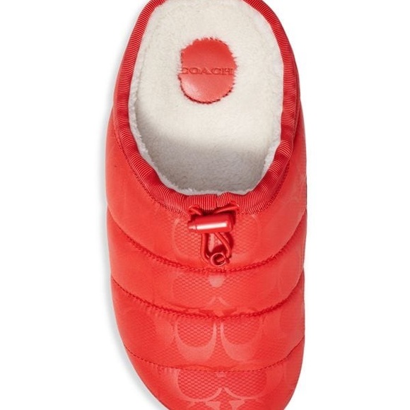 Rachelle Monogram Quilted Nylon Slippers - Picture 3 of 10